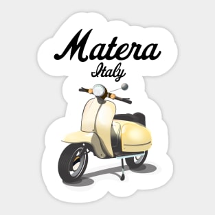 Matera Italy Vintage travel poster Sticker